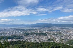 大文字山より京都市内