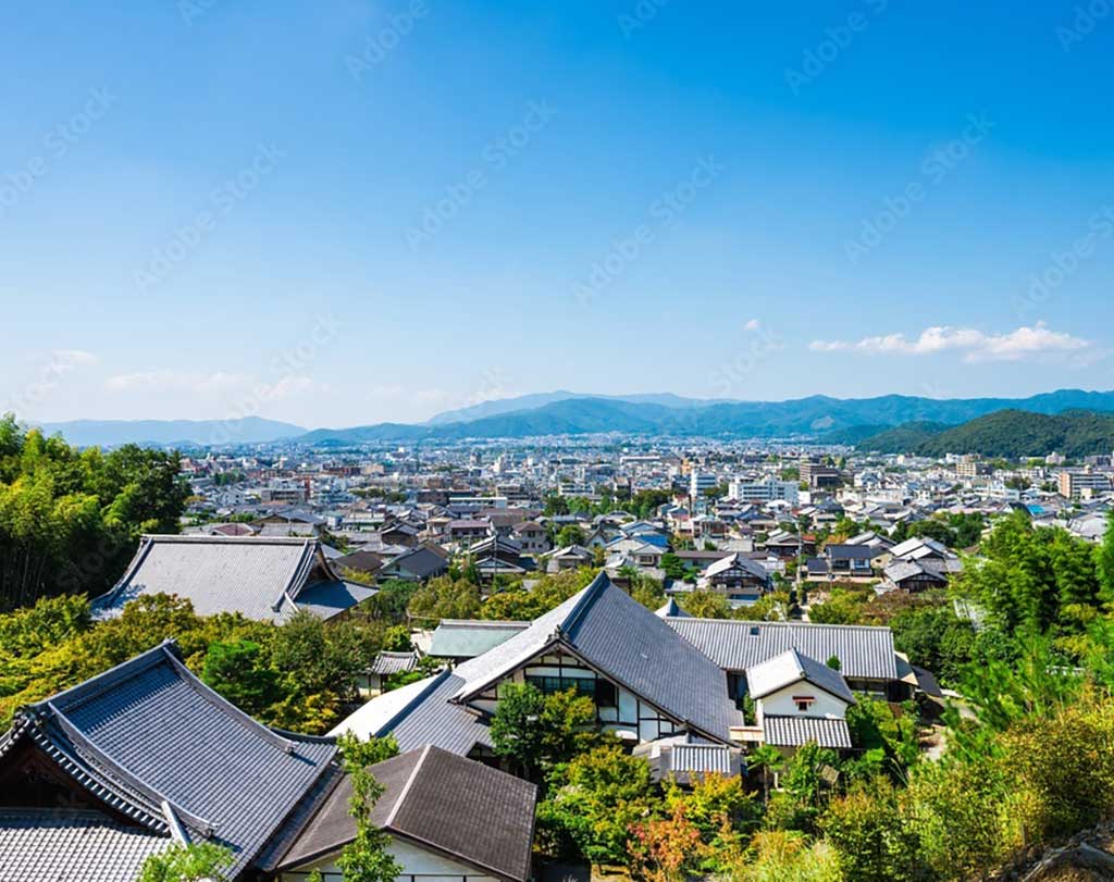 京都市俯瞰